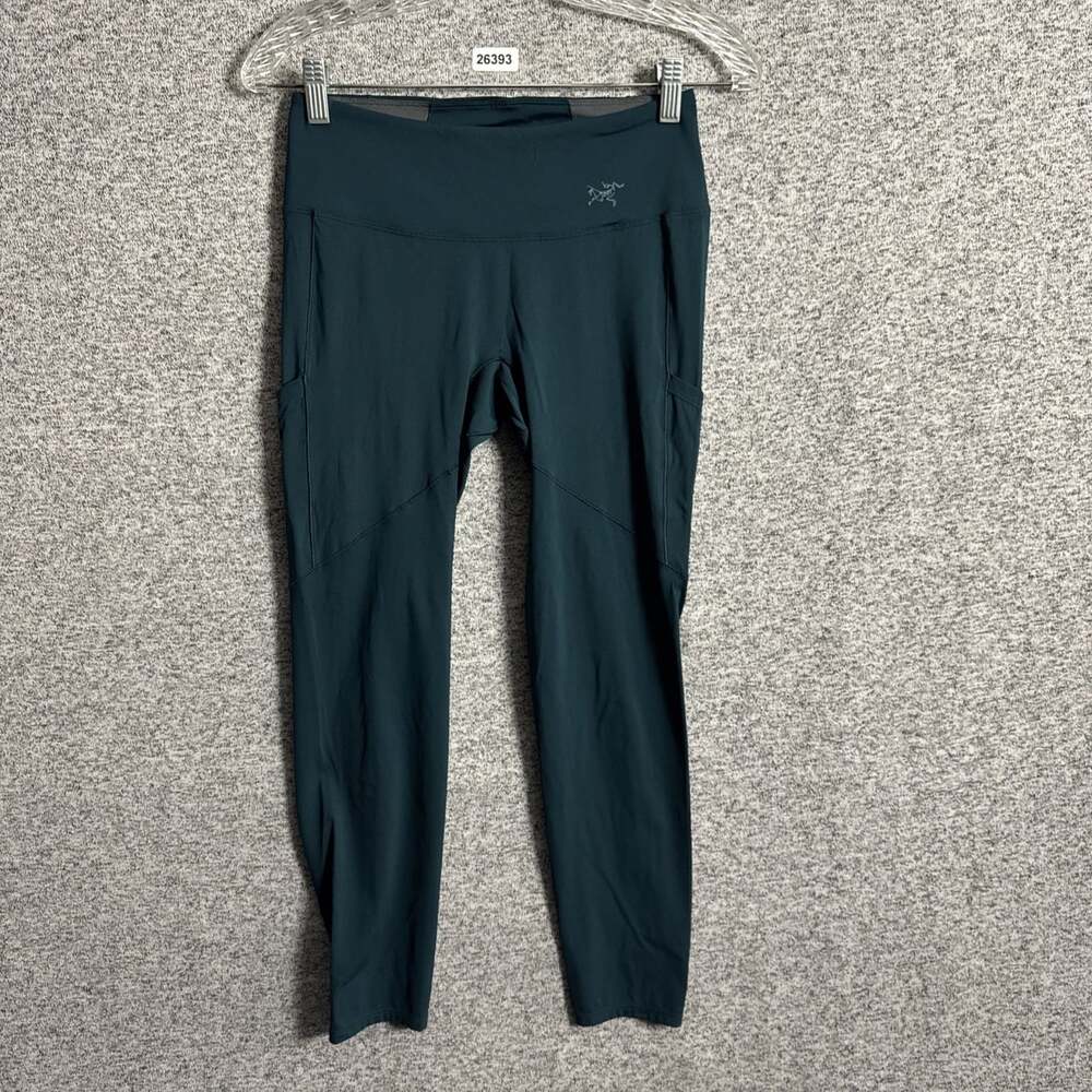 Arc'teryx Women's Small Teal Green Performance Compression Oriel Leggings